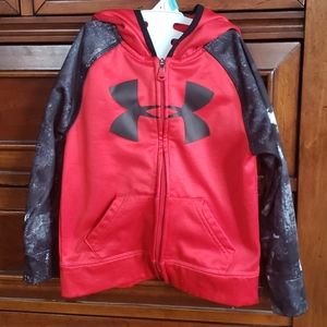 Under Armour hooded zip up sweatshirt